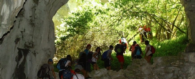 excursion en gruta